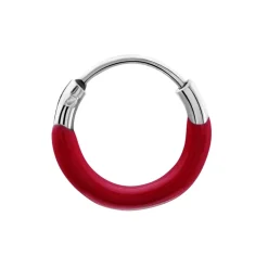 Histoire d'Or Créole Unitaire Argent Blanc Samba* Boucles D'Oreilles|Piercings D'Oreilles