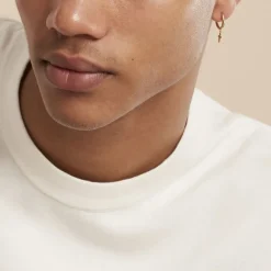 Histoire d'Or Créole Unitaire Dorian Plaqué Or Doré* Boucles D'Oreilles|Piercings D'Oreilles