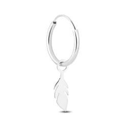 Histoire d'Or Créole Unitaire Iona Argent Blanc* Boucles D'Oreilles|Piercings D'Oreilles