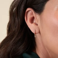 New Histoire d'Or Créole Unitaire Léria Or Jaune Oxydes De Zirconium