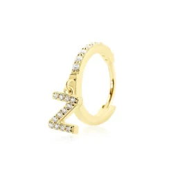 Sale Histoire d'Or Créole Unitaire Léria Or Jaune Oxydes De Zirconium