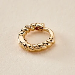 Sale Histoire d'Or Créole Unitaire Paola Plaqué Or Jaune