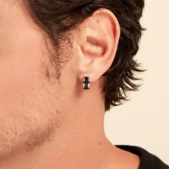 Best Histoire d'Or Créole Unitaire Stromboli Acier Blanc