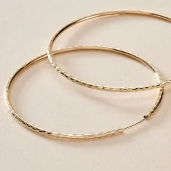 Histoire d'Or Créoles Aglavie Flexibles Or Jaune* Boucles D'Oreilles|Boucles D'Oreilles Créoles