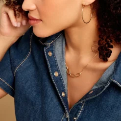 Histoire d'Or Créoles Aglavie Flexibles Or Jaune* Boucles D'Oreilles|Boucles D'Oreilles Créoles