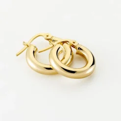 Clearance Histoire d'Or Créoles Ajania Or Jaune