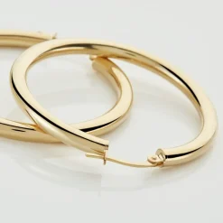 Online Histoire d'Or Créoles Ajania Or Jaune