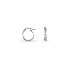 Histoire d'Or Créoles Ananas Or Blanc