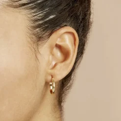 Clearance Histoire d'Or Créoles Ananas or jaune