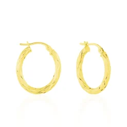 Histoire d'Or Créoles Anantha Or Jaune* Boucles D'Oreilles|Boucles D'Oreilles Créoles