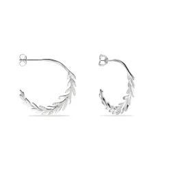 Histoire d'Or Créoles Andeol Rondes Argent Blanc Oxyde De Zirconium* Boucles D'Oreilles|Boucles D'Oreilles Fantaisie