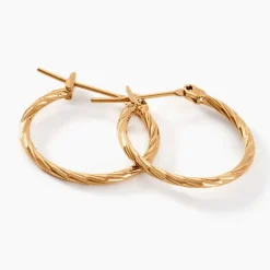 Best Histoire d'Or Créoles Anusha Plaqué Or Doré