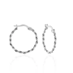 Best Histoire d'Or Créoles Argent Blanc Abie