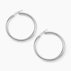 Histoire d'Or Créoles Argent Blanc Anne* Boucles D'Oreilles|Boucles D'Oreilles Fantaisie