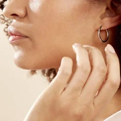 Best Histoire d'Or Créoles Olympia argent blanc