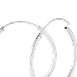 Online Histoire d'Or Créoles Olympia argent blanc