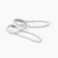 Histoire d'Or Créoles Argent Jurg* Boucles D'Oreilles|Boucles D'Oreilles Fantaisie