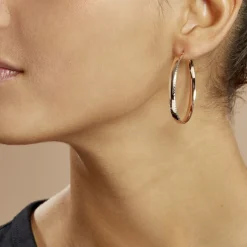 Clearance Histoire d'Or Créoles Argent Rose Ava