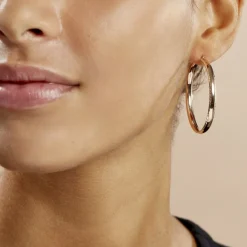 Clearance Histoire d'Or Créoles Argent Rose Ava