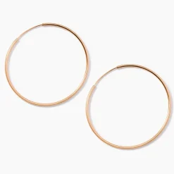 Histoire d'Or Créoles Argent Rose Olympia argent blanc