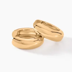 Histoire d'Or Créoles Ariane Plaqué Or Jaune* Boucles D'Oreilles|Boucles D'Oreilles Fantaisie