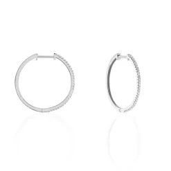 Histoire d'Or Créoles Aryanna Rondes* Boucles D'Oreilles|Boucles D'Oreilles Créoles