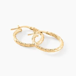 Online Histoire d'Or Créoles Bartimee Or Jaune