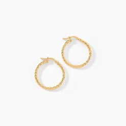 Discount Histoire d'Or Créoles Bartimee Or Jaune