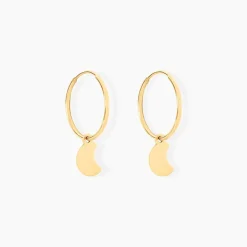 Histoire d'Or Créoles Belita Or Jaune* Boucles D'Oreilles|Boucles D'Oreilles Créoles