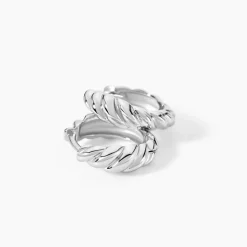 Best Histoire d'Or Créoles Bellinda Argent Blanc