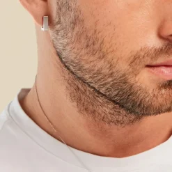 Discount Histoire d'Or Créoles Bissau Acier Blanc