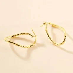 Online Histoire d'Or Créoles Carlyle Or Jaune