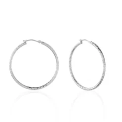 Best Histoire d'Or Créoles Cayla or blanc