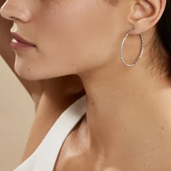 Best Histoire d'Or Créoles Cayla or blanc