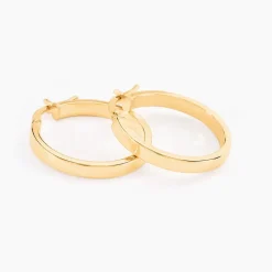 Histoire d'Or Créoles Cody Or Jaune* Boucles D'Oreilles|Boucles D'Oreilles Créoles