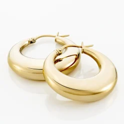 Histoire d'Or Créoles Creolia Acier Jaune* Boucles D'Oreilles|Boucles D'Oreilles Fantaisie