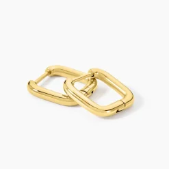 Histoire d'Or Créoles Fino Acier Jaune* Boucles D'Oreilles|Boucles D'Oreilles Fantaisie