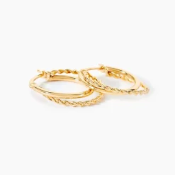 Histoire d'Or Créoles Hamish Or Jaune* Boucles D'Oreilles|Boucles D'Oreilles Créoles