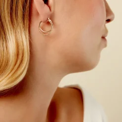 Histoire d'Or Créoles Hamish Or Jaune* Boucles D'Oreilles|Boucles D'Oreilles Créoles