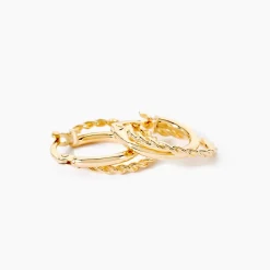 Histoire d'Or Créoles Hamish Or Jaune* Boucles D'Oreilles|Boucles D'Oreilles Créoles