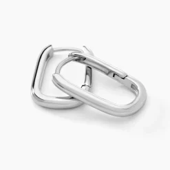 Best Histoire d'Or Créoles Hari Argent Argenté argent blanc