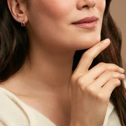 Histoire d'Or Créoles Harriett Plaqué Or Jaune* Boucles D'Oreilles|Boucles D'Oreilles Fantaisie