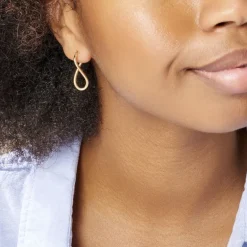 Histoire d'Or Créoles Hellen* Boucles D'Oreilles|Boucles D'Oreilles Créoles