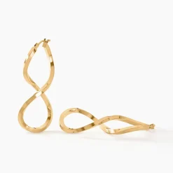 Histoire d'Or Créoles Helmine Or Jaune* Boucles D'Oreilles|Boucles D'Oreilles Créoles