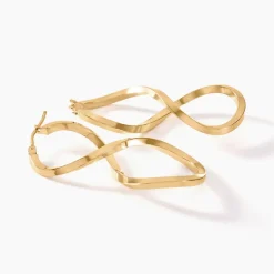 Histoire d'Or Créoles Helmine Or Jaune* Boucles D'Oreilles|Boucles D'Oreilles Créoles