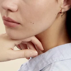 Histoire d'Or Créoles Helmine Or Jaune* Boucles D'Oreilles|Boucles D'Oreilles Créoles