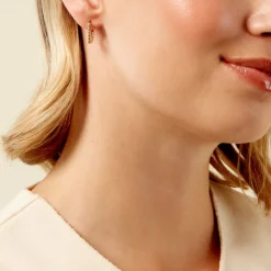 Histoire d'Or Créoles Huldah Or Jaune* Boucles D'Oreilles|Boucles D'Oreilles Créoles