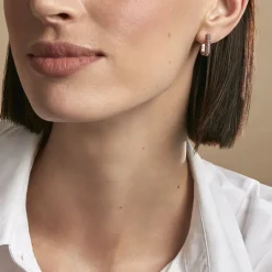 Discount Histoire d'Or Créoles Ileen Plaqué Or Jaune Autres Pierres