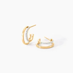 Sale Histoire d'Or Créoles Jaap Or Jaune Diamant