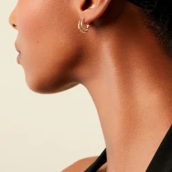 Sale Histoire d'Or Créoles Jaap Or Jaune Diamant